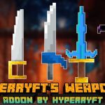 HyperRyft’s Weapons Addon para Minecraft